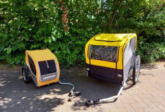 Hundeanhänger klein und groß