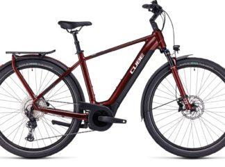 Cube Touring Hybrid EXC (2024) red'n'white - Herren 28 Zoll 