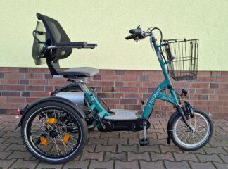 vanRaam Easy Go opalgrün matt – 16″/20″ Scooter E-Dreirad