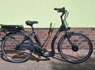 Hawk Tiefeinsteiger E schwarz matt – 26 Zoll