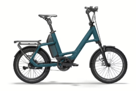 Qio Compact CX5x (2026) petrol blue matt – 20″ Kompaktrad QiO Compact CX5x petrol blue matt