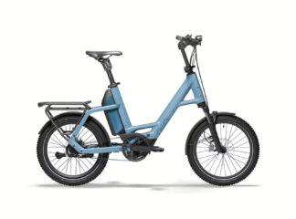 Qio Compact CX5x (2026) retro blue matt – 20″ Kompaktrad