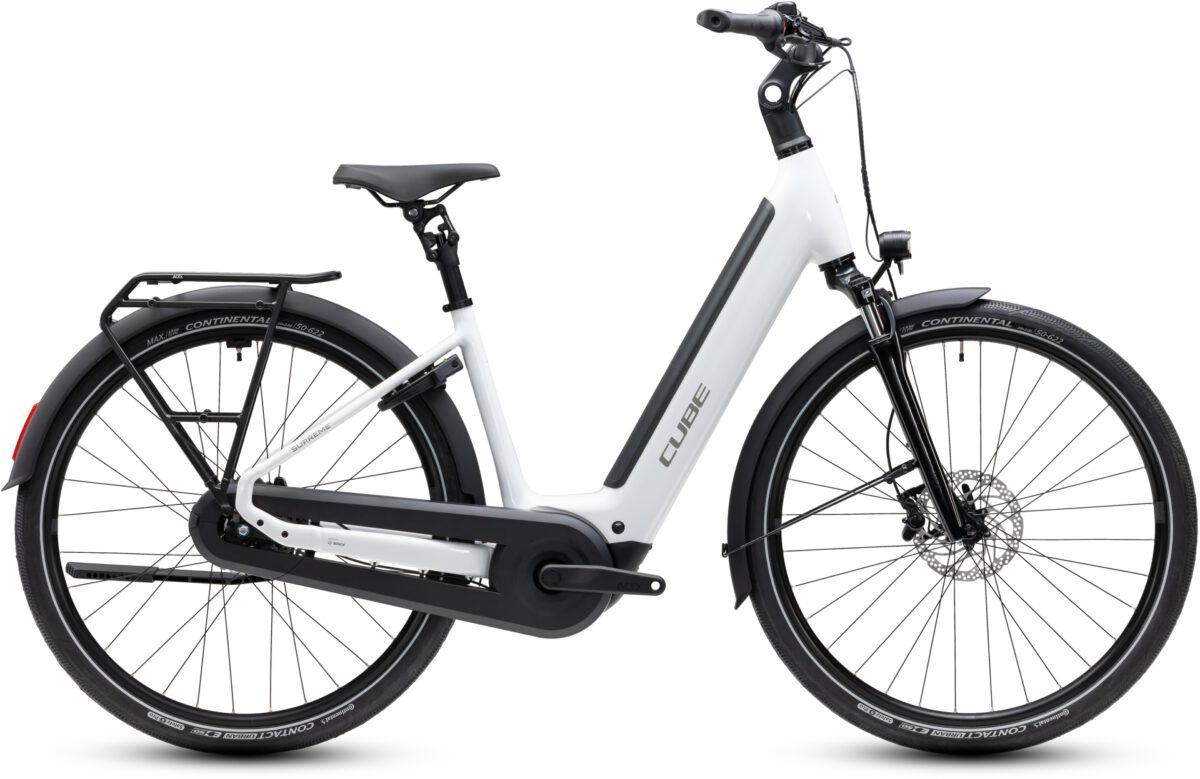 Cube Supreme RT Hybrid Comfort EX 600 (2027) metallicwhite'n'reflex - 28 Zoll